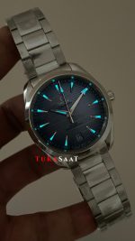 Omega Seamaster Aqua Terra Summer Blue 41mm 75th Anniversary Super Clone Swiss ETA Saat VS Factory