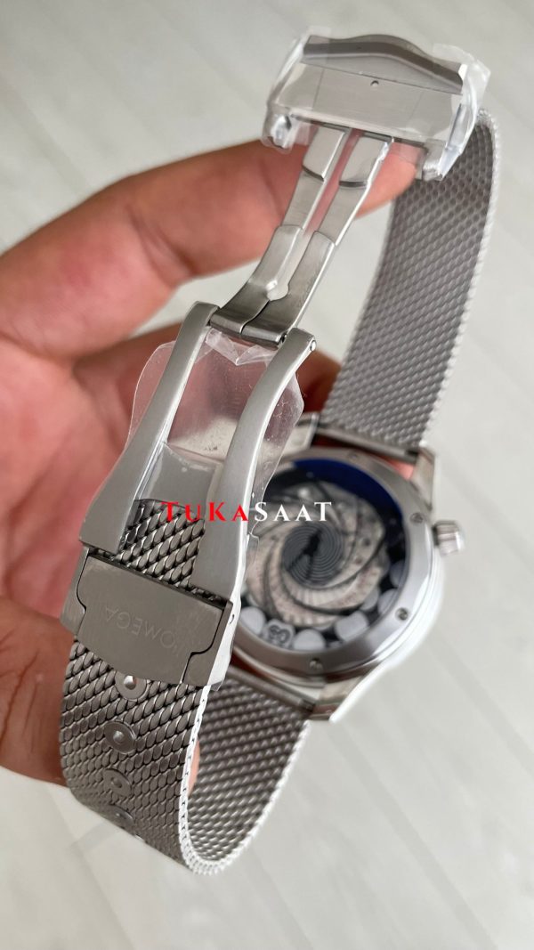 Omega Seamaster Diver 300M James Bond 007 Mavi Kadran 60th Anniversary 42mm Super Clone Swiss ETA Saat VS Factory