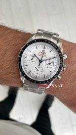 Omega Speedmaster Moonwatch Professional Beyaz 42mm Super Clone ETA Swiss N1 Factory