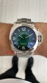 Panerai Luminor Marina PAM00693 Yeşil Kadran 44mm Silver Replika Saat