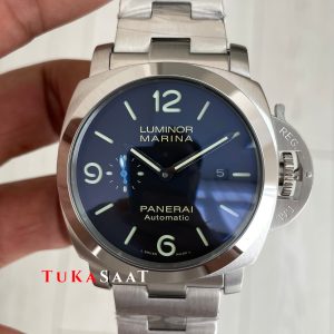 Panerai Luminor Marina Pam01562 Siyah Kadran 44mm Silver Replika Saat