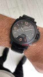 Panerai Luminor Marina Siyah Kadran PAM01562 PVD Black 44mm Replika Saat