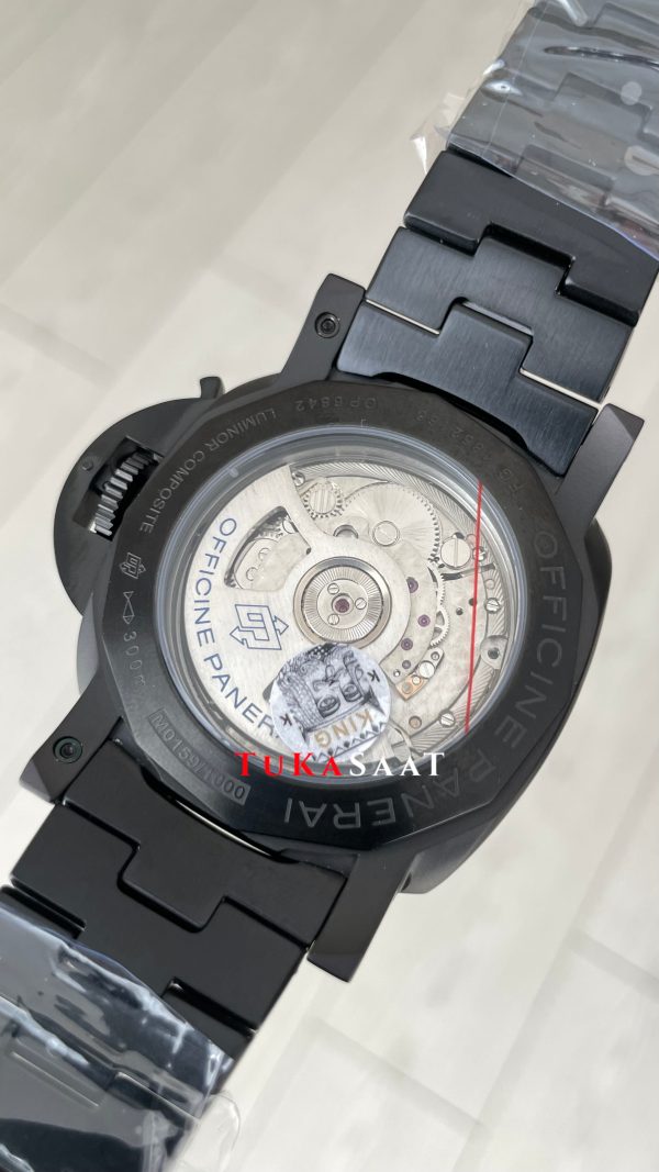 Panerai Luminor Marina Siyah Kadran PAM01562 PVD Black 44mm Replika Saat Panerai Luminor Marina Siyah Kadran PAM01562 PVD Black 44mm Replika Saat