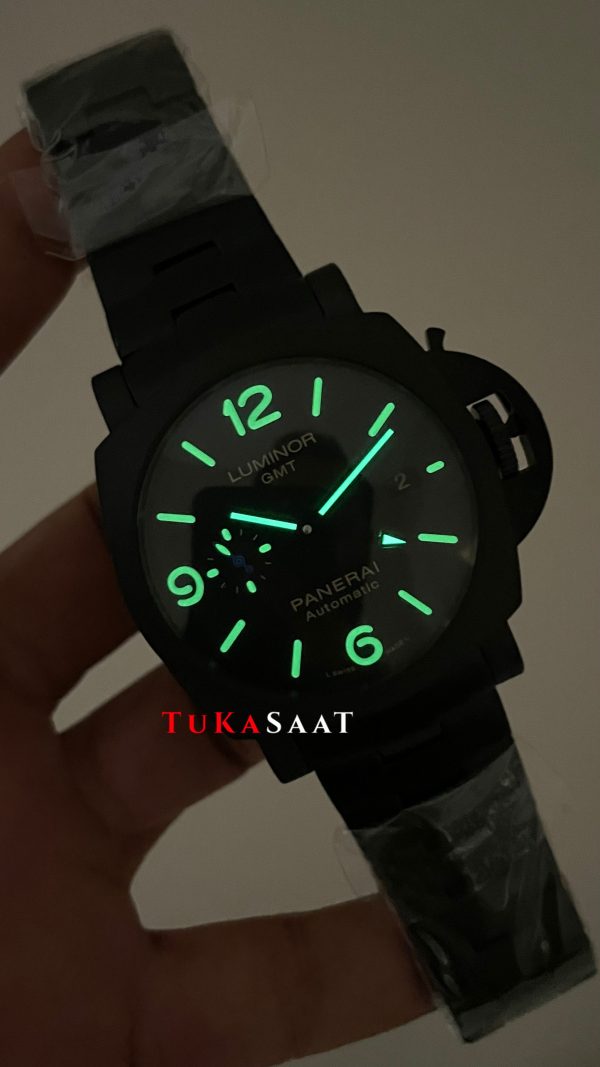 Panerai Luminor Marina Siyah Kadran PAM01562 PVD Black 44mm Replika Saat Panerai Luminor Marina Siyah Kadran PAM01562 PVD Black 44mm Replika Saat