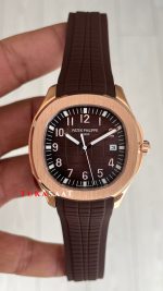 Patek Philippe Aquanaut Kahverengi 5167R Rose 40 mm Replika Saat