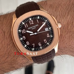 Patek Philippe Aquanaut Kahverengi 5167R Rose 40 mm Replika Saat