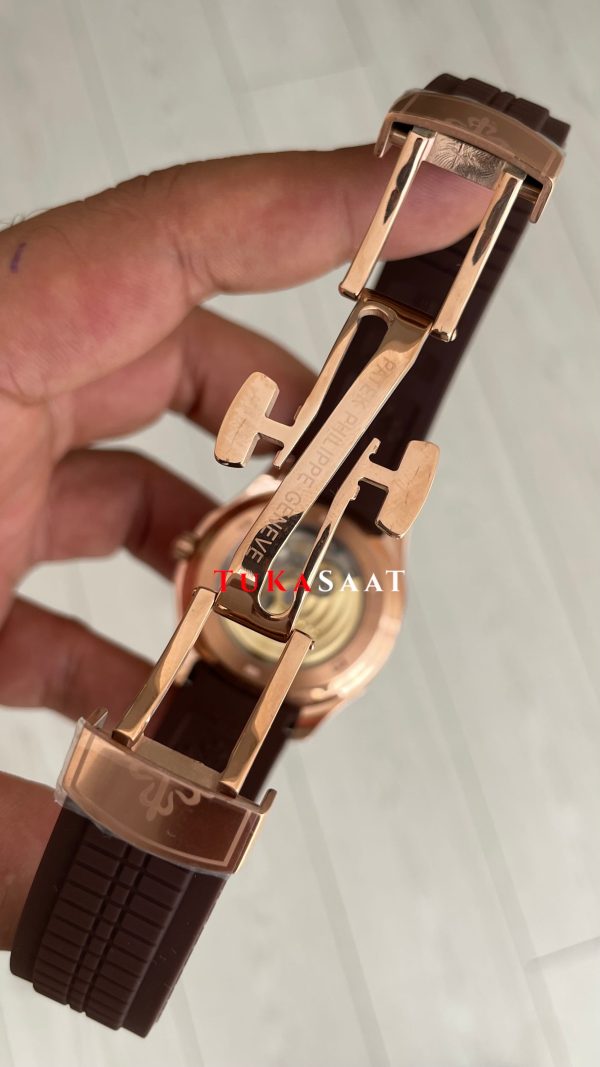 Patek Philippe Aquanaut Kahverengi 5167R Rose 40 mm Replika Saat