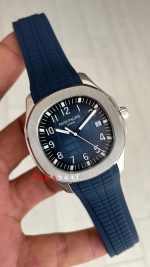Patek Philippe Aquanaut Mavi Kadran 5168G Silver 40 mm Replika Saat