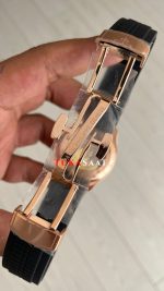 Patek Philippe Aquanaut Siyah Kadran 5167 Rose 40 mm Replika Saat