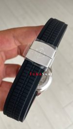 Patek Philippe Aquanaut Siyah Kadran 5167 Silver 40 mm Replika Saat