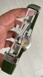 Patek Philippe Aquanaut Yeşil Kadran 5168G Silver 40 mm Replika Saat