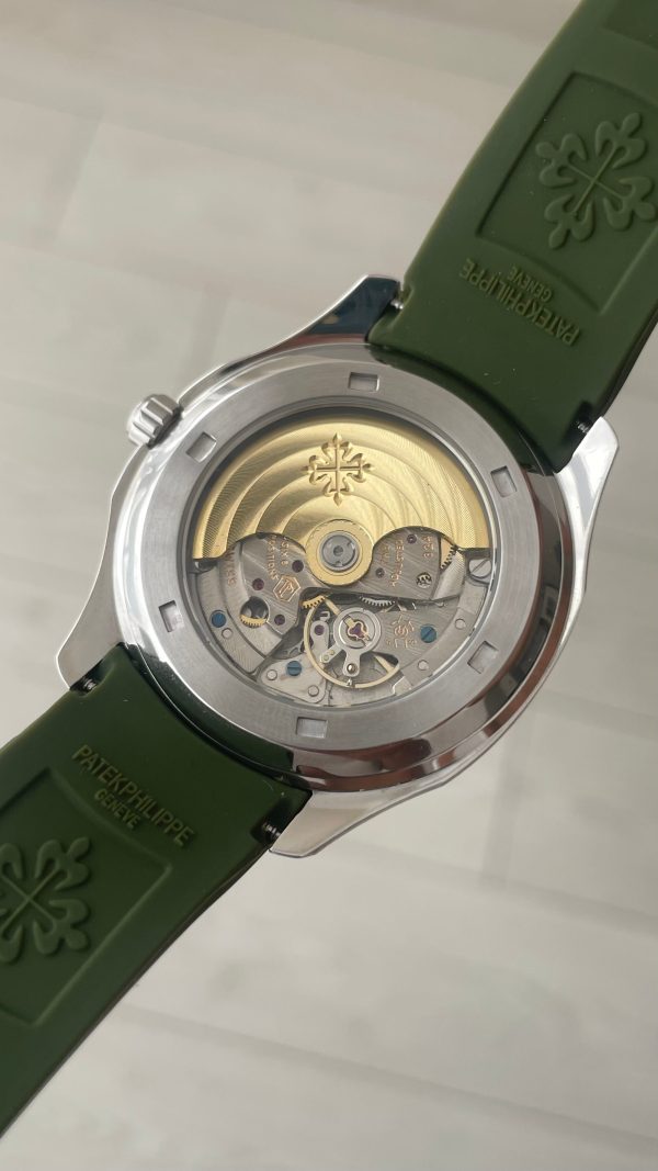 Patek Philippe Aquanaut Yeşil Kadran 5168G Silver 40 mm Replika Saat Patek Philippe Aquanaut Yeşil Kadran 5168G Silver 40 mm Replika Saat