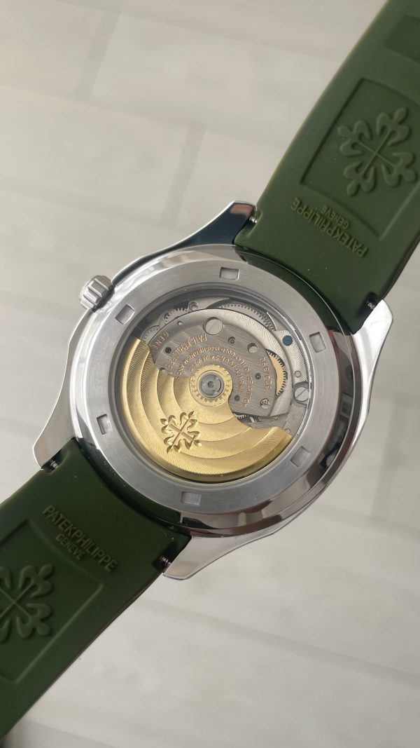Patek Philippe Aquanaut Yeşil Kadran 5168G Silver 40 mm Replika Saat Patek Philippe Aquanaut Yeşil Kadran 5168G Silver 40 mm Replika Saat