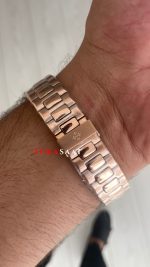 Patek Philippe Nautilus 40th Year Anniversary 5711 Gri Kadran 40 mm Rose Replika Saat