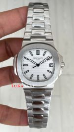 Patek Philippe Nautilus 5711 Beyaz Kadran 40mm Swiss ETA Saat