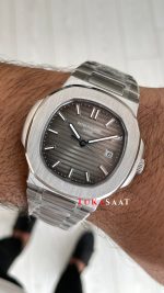 Patek Philippe Nautilus 5711 Gri Kadran 40 mm Replika Saat