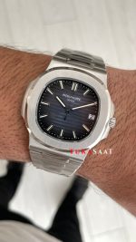 Patek Philippe Nautilus 5711 Mavi Kadran 40mm Super Clone Swiss ETA Saat PP Factory