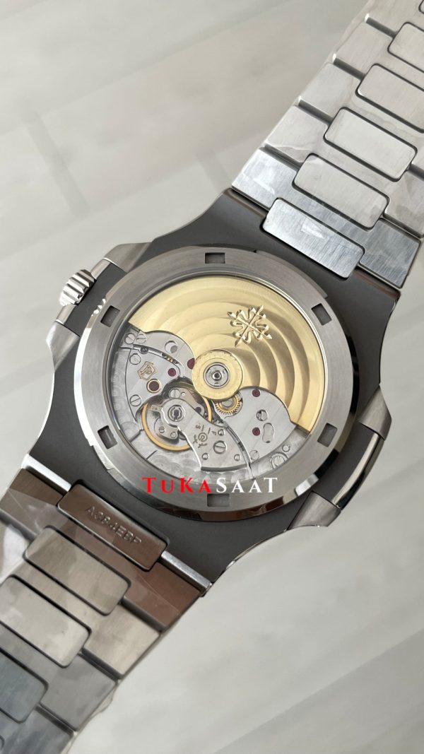 Patek Philippe Nautilus 5711 Mavi Kadran 40mm Super Clone Swiss ETA Saat PP Factory Patek Philippe Nautilus 5711 Mavi Kadran 40mm Super Clone Swiss ETA Saat PP Factory