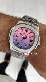 Patek Philippe Nautilus Aet Remould 5711 Bergen Sunrise 40 mm Replika Saat