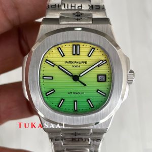 Patek Philippe Nautilus Aet Remould Hawaii Sunset 5711 Silver 40 mm Replika Saat