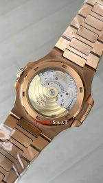 Patek Philippe Nautilus Chocolate 5711R Brown Dial 40 mm Rose Gold Super Clone Swiss ETA Saat PP Factory