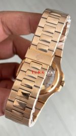 Patek Philippe Nautilus Chocolate 5711R Brown Dial 40 mm Rose Gold Super Clone Swiss ETA Saat PP Factory