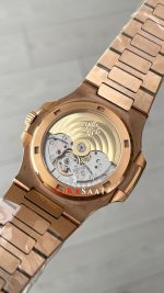 Patek Philippe Nautilus Chocolate 5711R Brown Dial 40 mm Rose Gold Super Clone Swiss ETA Saat PP Factory