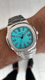 Patek Philippe Nautilus Tiffany 5711 Silver 40 mm Replika Saat