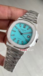 Patek Philippe Nautilus Tiffany 5711 Silver 40 mm Replika Saat