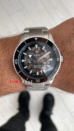 Rado Captain Cook iskelet Siyah