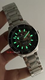 Rado Captain Cook iskelet Siyah