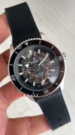 Rado Captain Cook iskelet Siyah Kauçuk