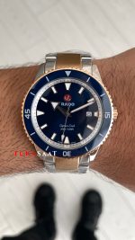 Rado Captain Cook Mavi Oyster Two Tone Rose