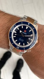 Rado Captain Cook Mavi Oyster Two Tone Rose