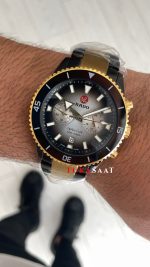 Rado Captain Cook Siyah Chronograph Gold & Black PVD