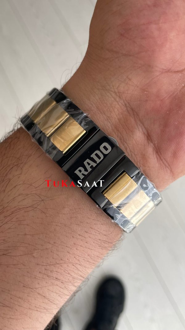 Rado Captain Cook Siyah Chronograph Gold & Black PVD