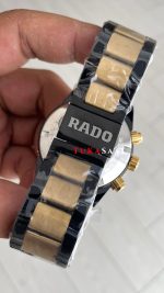 Rado Captain Cook Siyah Chronograph Gold & Black PVD