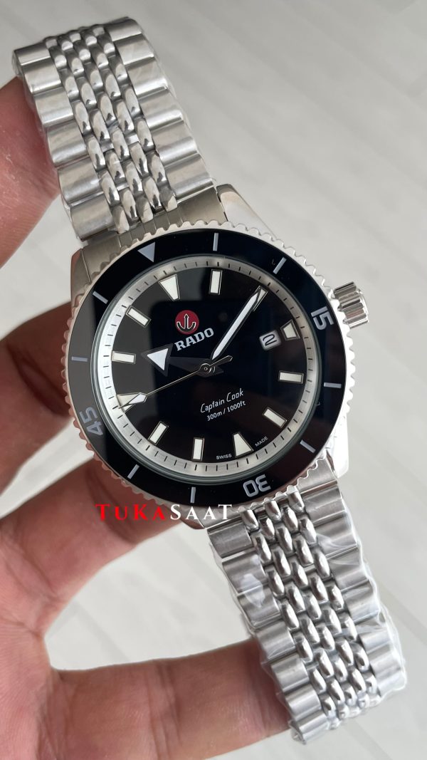 Rado Captain Cook Siyah Jubilee Rado Captain Cook Siyah Jubilee