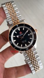 Rado Captain Cook Siyah Jubilee Rose Two Tone