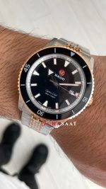 Rado Captain Cook Siyah Jubilee Rose Two Tone