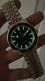 Rado Captain Cook Siyah Jubilee Rose Two Tone