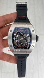 Richard Mille Bubba Watson Magnesium RM 038 Silver Replika Saat