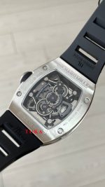 Richard Mille Bubba Watson Magnesium RM 038 Silver Replika Saat