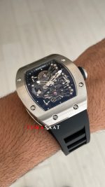 Richard Mille Bubba Watson Magnesium RM 038 Silver Replika Saat