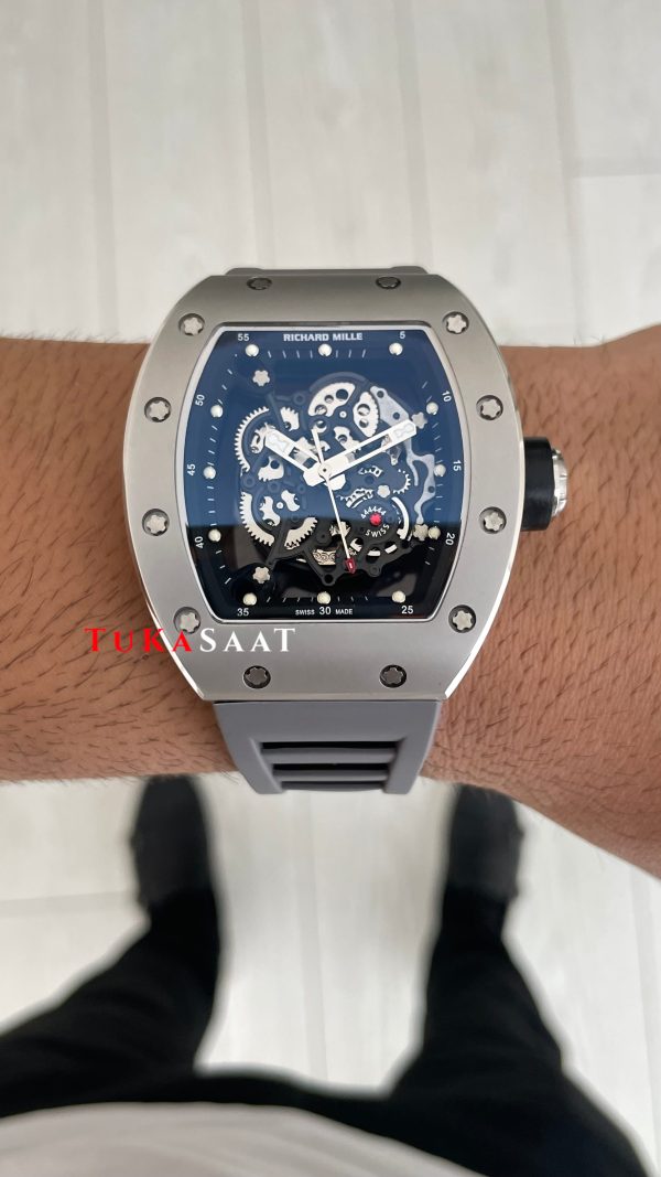 Richard Mille Bubba Watson RM055 Grey Replika Saat