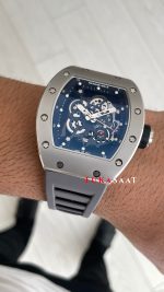 Richard Mille Bubba Watson RM055 Grey Replika Saat