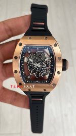 Richard Mille Bubba Watson RM055 Rose Replika Saat