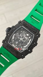 Richard Mille Rafael Nadal RM35-02 Carbon Yeşil Replika Saat