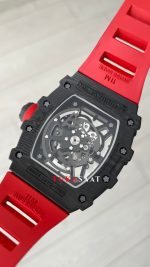 Richard Mille Rafael Nadal RM35-02 Kırmızı Carbon Black Replika Saat
