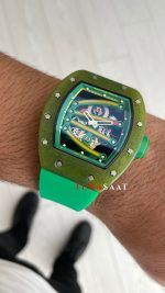 Richard Mille Yohan Blake RM 59-01 Yeşil Replika Saat
